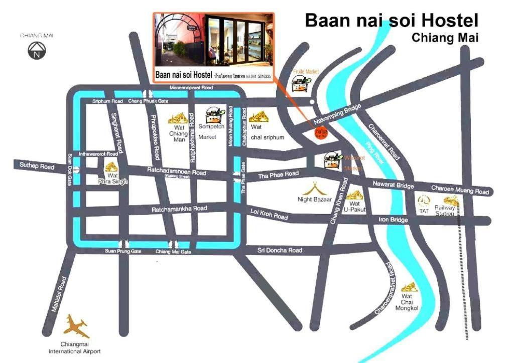 Baannaisoihome Chiang Mai Ngoại thất bức ảnh